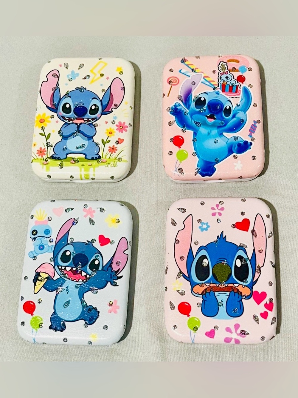 Stitch 4 Pack Compact Mirrors